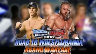 WWE SmackDown vs Raw 2010 - Road to Wrestlemania: Brand Warfare - #01- Disputa de T&iacute;tulos