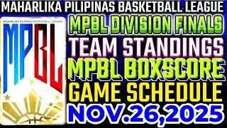 ПОСЛЕДНИЕ СОСТАВЫ КОМАНД ФИНАЛОВ ДИВИЗИОНА MPBL НА 25 НОЯБРЯ 2025 Г.|РАСПИСАНИЕ ИГР MPBL НА 26 НО...