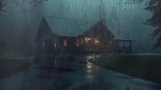 Fall Asleep With The Soothing Sounds Of Rain And Thunder | Rain Sounds For Sleeping ASMR