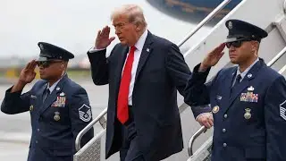 LIVE: Trump Attends Yankees Baseball Game in New York