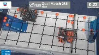 VEX Worlds 2016 - VEXIQ Middle School - Math - Qual 236 (10746 7010A) 113