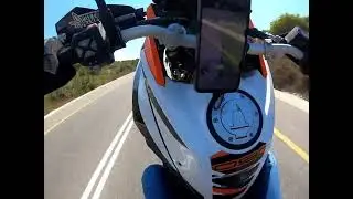 wheelie beast on my Ktm Adventure 1090r