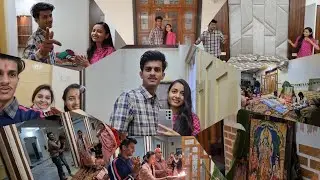 My Dream house/Home inauguration with my family 👪  himu @Romanipesh