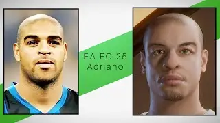 EA FC 25 - Pro Clubs | Adriano Imperador Inter Milan/Brazil Legend | Face Creation + Stats | ICON