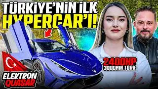 T&uuml;rkiye&rsquo;nin 2400 HP&rsquo;lik İlk HyperCar&rsquo;ı Elektron Quasar!