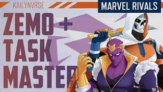 Designing ZEMO and TASKMASTER in Marvel Rivals