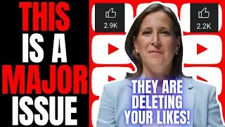 YouTube Is Removing THOUSANDS Of Likes From Videos! | MASSIVE Problem For All Independent Creators