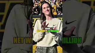 How rich is Caitlin Clark?  #caitlinclark #networth #ytshorts #basketball