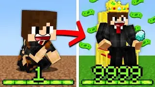 فلم ماين كرافت : من شخص فقير الى شخص غني !!؟ ( قصة حزينة ) 🔥😱