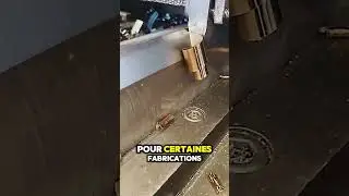 Cette Machine &Eacute;bavure Les Pi&egrave;ces Avec Une Pr&eacute;cision Impressionnante ! #machine #pr&eacute;cision #m&eacute;tal