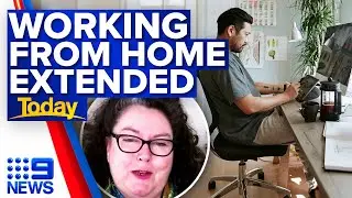 Work from home extended in Melbourne as COVID-19 cases surge | Coronavirus | 9 News Australia