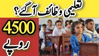 BISP Taleemi Wazaif 4500 Aa Gaye Ya Nahi?
