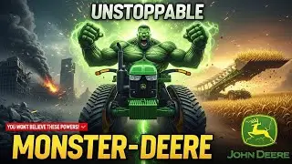 Hulk + John Deere Tractor = UNSTOPPABLE Monster-Deere?! 🤯 You Won&rsquo;t Believe These Powers!