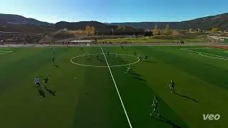 Carter Thomas Drive into through ball