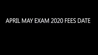 Anna University | Fees payment for anna university april may exam 2020