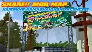 SHARE❗❗mod map kampung ramadhan bussid🚀🔥