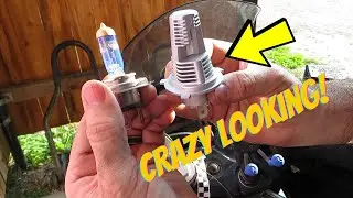 Yamaha FZ6R: LED Headlight Conversion