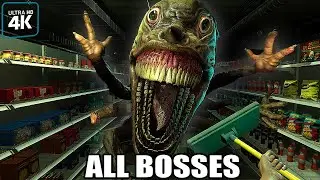 HELLMART - All Bosses + Jumpscares (Full Game) + Ending 4K 60FPS UHD PC