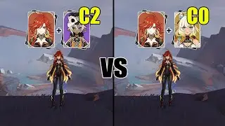Mavuika Iansan C2 vs Mavuika Xilonen C0 - BEST Support for Mavuika // Genshin impact