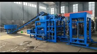 Máquina para fabricar bloques de cemento huecos de hormigón totalmente automática  de China