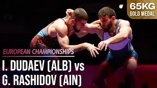 Гаджимурад РАШИДОВ против Ислама ДУДАЕВА | Чемпионат Европы 2024 года | Золотая медаль до 65 кг.