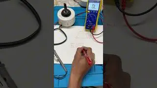 How To Check Running,Starting, common In Motor?