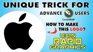 APPLE Logo Design Easy Tricks in CorelDraw by LRG Tricks