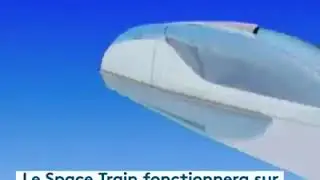 Orl&eacute;ans : le Space Train, l'a&eacute;rotrain d'aujourd'hui