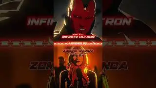 Infinity Ultron vs Zombie Wanda #vivshorts
