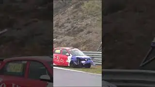 ESET Cup Series - Renault Twingo crash - Grobnik