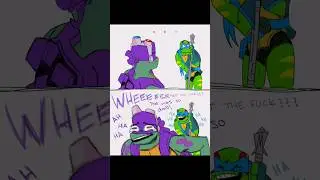 Autistic jokes||Ft:Donnie and Leo||Rottmnt comic dub||