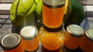 Jam cooking/making process..value addition of papaya fruit..