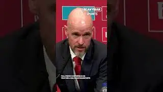 &laquo;Вы ничего не понимаете в футболе!&raquo; 😳 Эрик тен Хаг ругает журналистов после победы в Кубке Англии