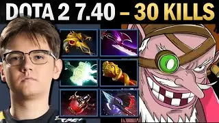 Sniper Pro MID с 30 убийствами и Silveredge - Dota 7.41
