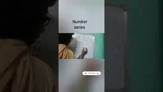number series|| reasoning tricks|| series #shorts