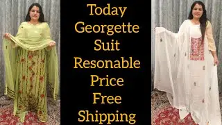 29/8/25💥Georgette suits💥 order 7888764663💥#fashion #onlineshopping 💥resonable price💥 free shipping💥
