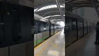Bangalore Namma Metro Green Line Silk institute to Madavara