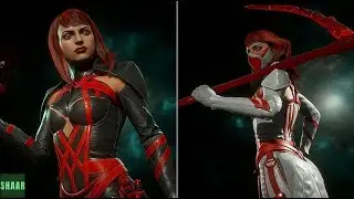 Mortal Kombat 11 - SKARLET Bewitched By Blood & Pale Sorcer SKINS SHOWCASE ( Kombat League REWARDS!)