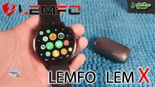 LEMFO LEM X Обзор ОГРОМНЫХ смарт часов 900 mAh