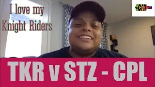 27th match Trinbago Knight Riders Vs. St. Lucia Zouks