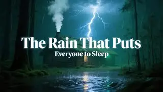 Heavy Rain Hammering the Cabin Roof &mdash; Pure Comfort for Restless Nights