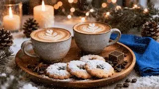 Happy Winter Morning Jazz ☀️❄️ | Cozy Coffee Jazz & Bossa Nova Instrumental for a Perfect Start