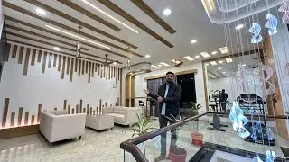 27x53 160 Gaj 4Bedroom House Design With GYM, Lift, Bar