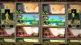 Temple Run 2 Pirate Cove Character Gameplay - Bruce Lee Vs Usain Bolt