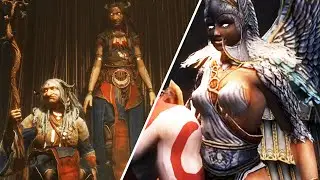 Kratos Meets the NORSE FATES (Norns) vs GREEK SISTERS OF FATE [God of War Ragnarok and GOW 2] UHD