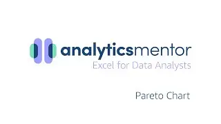 Excel for Data Analysts: 1.27 Pareto Charts