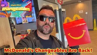 Игровые наборы Changeables от McDonald&rsquo;s снова в продаже! Обзор Happy Meal!