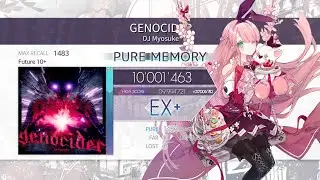 [Arcaea ver. 3.8.0] GENOCIDER (FTR 10+) PURE MEMORY max-20