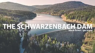 The Schwarzenbach Dam in the Black Forest, Germany | 4k Landscape Cinematic Drone Video