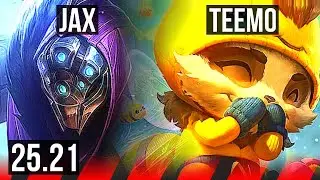 JAX vs TEEMO (TOP) | 7/2/3 | EUW Diamond | 25.21